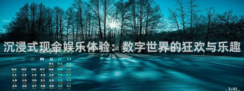 神彩神彩：沉浸式现金娱乐体验：数字世界的狂欢与乐趣
