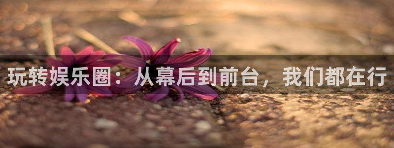 彩神iiv登录首页：玩转娱乐圈：从幕后到前台，我们都在行
